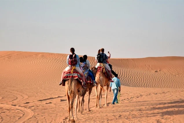 Came Riding Back View